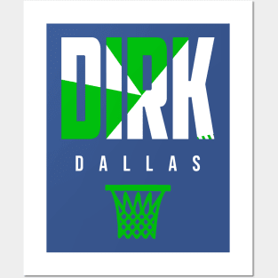 Dirk Dallas Basketball Posters and Art